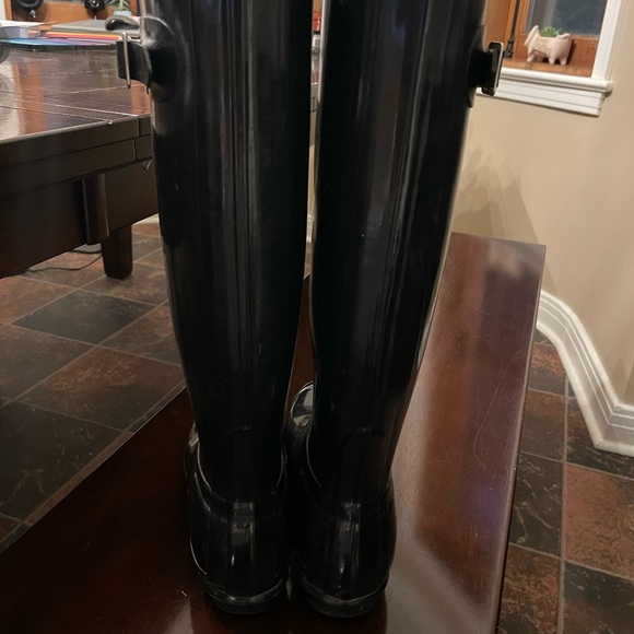 Hunter Knee high rain fall autumn Boots - Picture 5 of 10